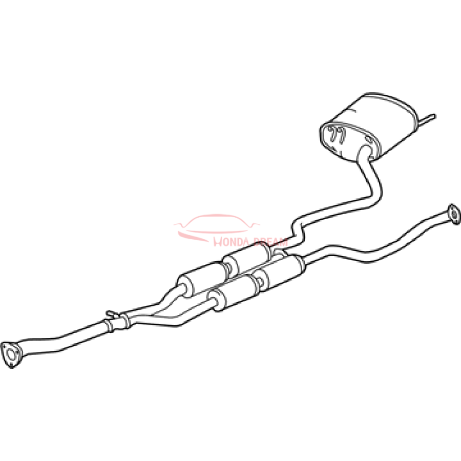 Muffler, Exhaust (18307-TZ7-A01) - 2