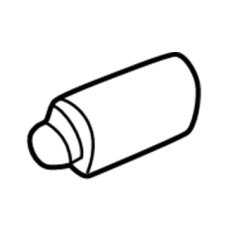 Декоративна насадка вихлопної труби (18310-SL0-A52)