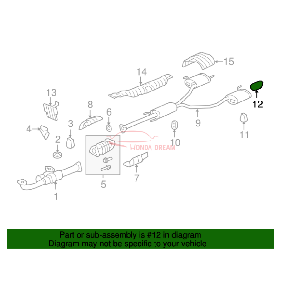 FINISHER,EXHAUST (18310-SZA-A01) - 3