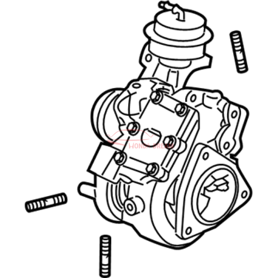 TURBOCHARGER ASSY (18900-RWC-A01) - 1