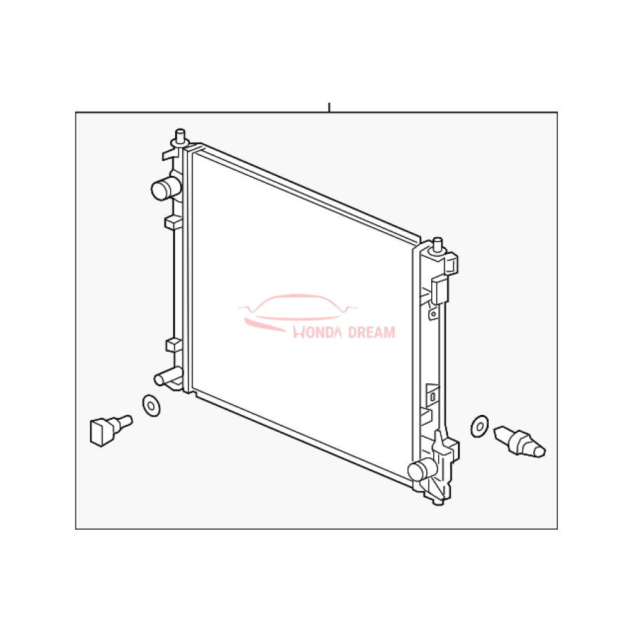 RADIATOR COMP (19010-5AA-A01) - 1