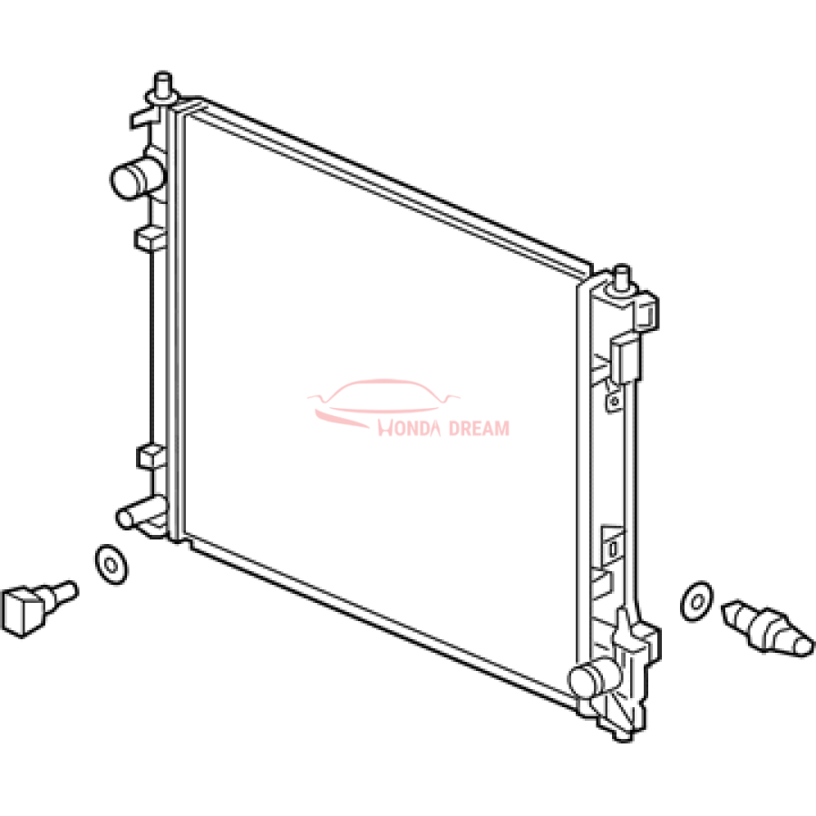 RADIATOR COMP (19010-5AJ-A01) - 2