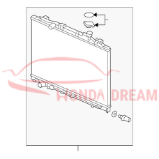 RADIATOR COMP (19010-5MR-A01) - 4