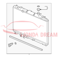 RADIATOR COMP (19010-6C1-A01) - 4