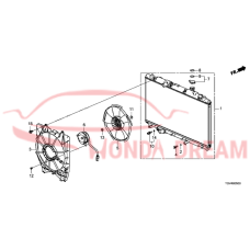 RADIATOR COMP (19010-6S8-A01) - 3