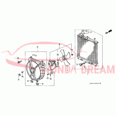 RADIATOR COMP (19010-P07-024) - 3