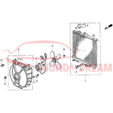 RADIATOR COMP.(ND (19010-P30-G02) - 3