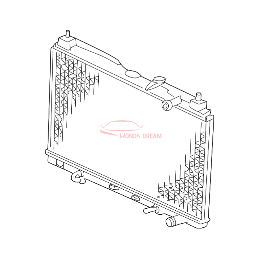 RADIATOR COMP (19010-P3F-014) - 1