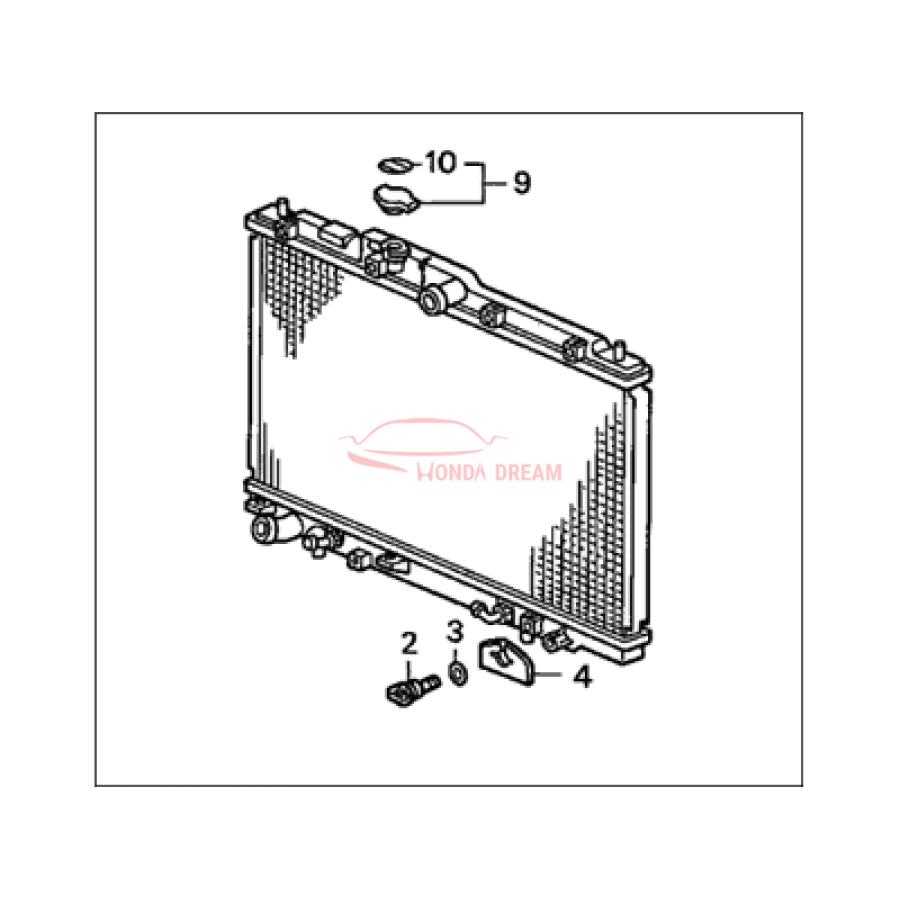 RADIATOR COMP (19010-P8C-A51) - 2