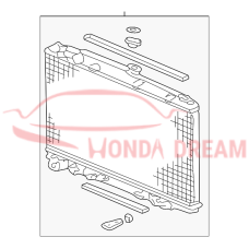 RADIATOR COMP (19010-P8F-A51) - 4