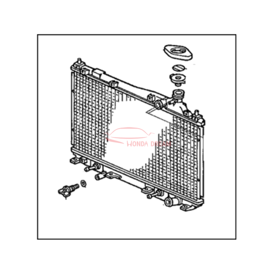 RADIATOR COMP (19010-PLM-A51) - 1