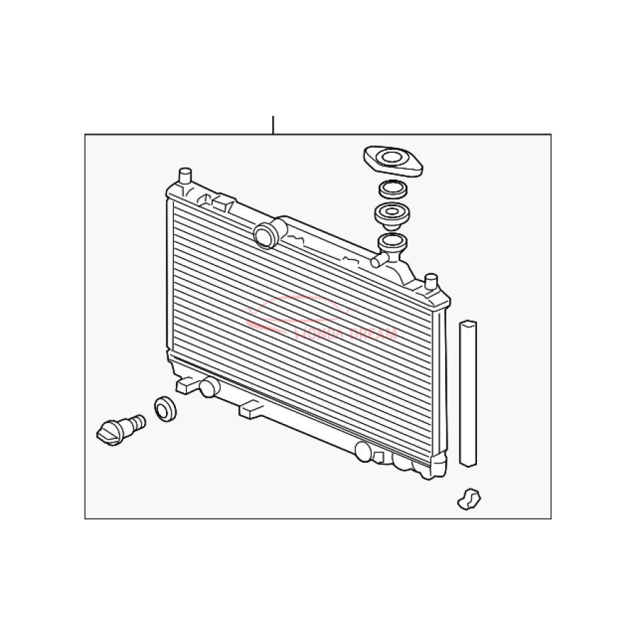 RADIATOR COMP (19010-PNF-003) - 1