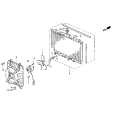 RADIATOR COMP.(ND (19010-PY3-A02)