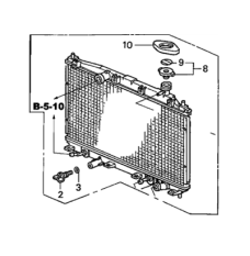 RADIATOR COMP (19010-PZA-A01)