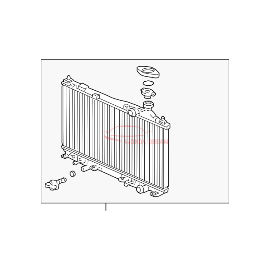 RADIATOR COMP (19010-PZA-A52) - 1