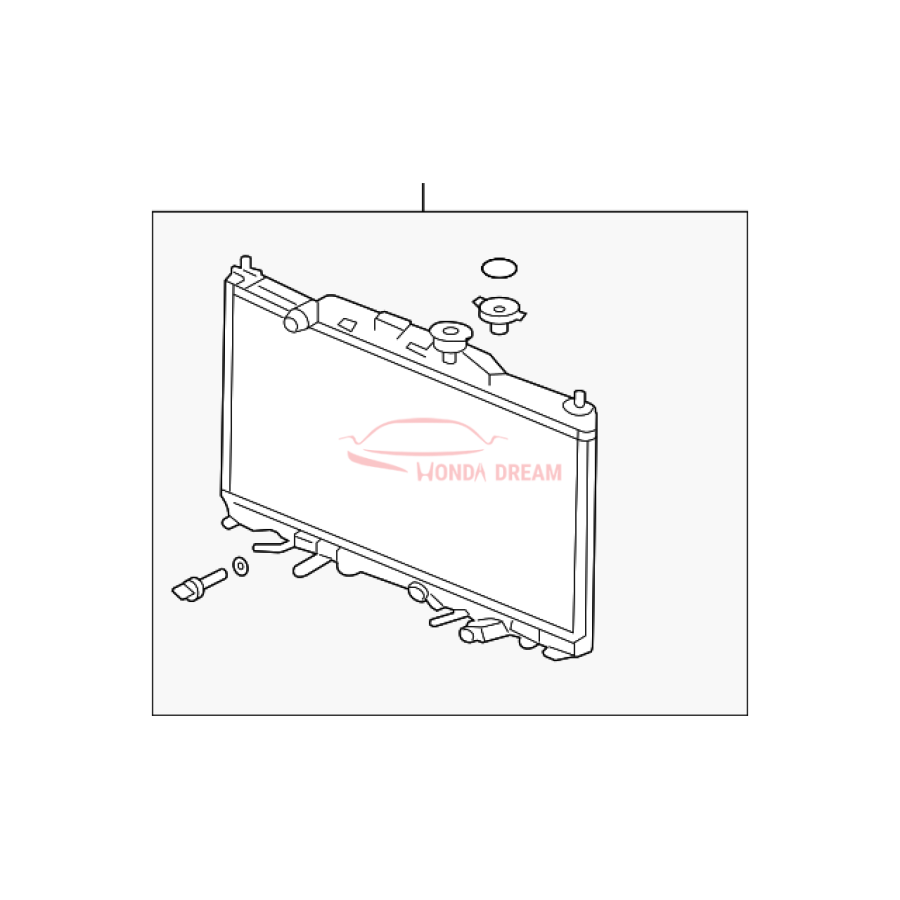 RADIATOR COMP (19010-PZD-A51) - 1