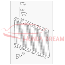 RADIATOR COMP (19010-R1A-A01) - 4