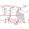 Радіатор системи охолодження двигуна (19010-R1A-A01) - 6