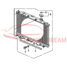 RADIATOR COMP (19010-R40-A02) - 3