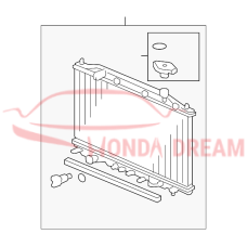 RADIATOR COMP (19010-R40-A04) - 4