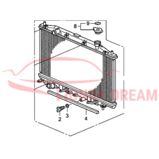 RADIATOR COMP (19010-R40-A51) - 3