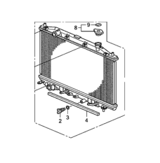 RADIATOR COMP (19010-R40-A51)