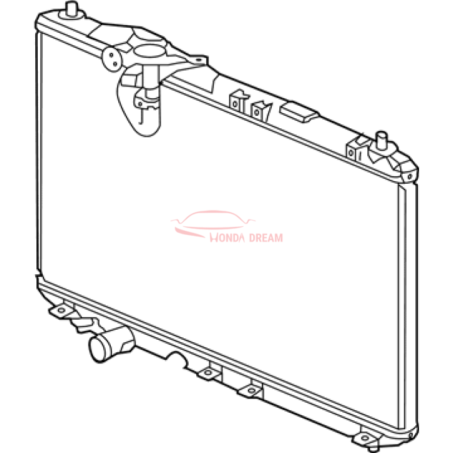 RADIATOR COMP (19010-R4H-A02) - 2