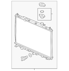 RADIATOR COMP (19010-R5A-A51)