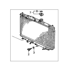 RADIATOR COMP (19010-RAA-A61)