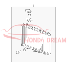 RADIATOR COMP (19010-RB0-004) - 4