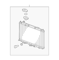 RADIATOR COMP (19010-RB0-004)