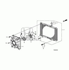 RADIATOR COMP (19010-RBJ-014)