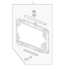 RADIATOR COMP (19010-RDJ-A52)