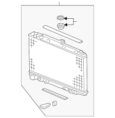 RADIATOR COMP (19010-RJE-A52)