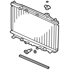 RADIATOR COMP (19010-RL5-A51)