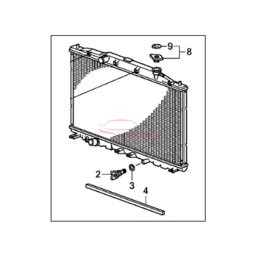 RADIATOR COMP (19010-RL6-R51) - 2