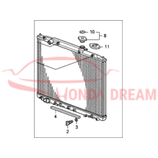 RADIATOR COMP (19010-RN0-A51) - 3