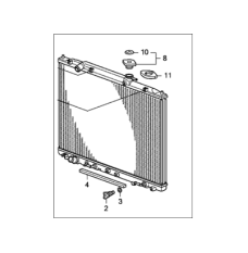 RADIATOR COMP (19010-RN0-A51)