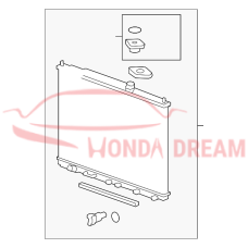 RADIATOR COMP (19010-RN0-A52) - 4