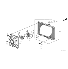 RADIATOR COMP (19010-RTW-004)