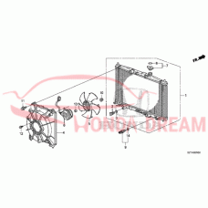 RADIATOR COMP (19010-RTW-014) - 3