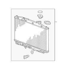 RADIATOR COMP (19010-RV0-A51)