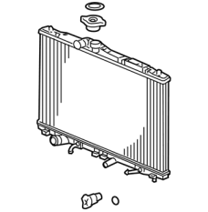 RADIATOR COMP (19010-RWC-A52)