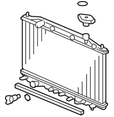 RADIATOR COMP (19010-RYE-A52)