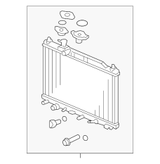 RADIATOR COMP (19010-RZA-A51)