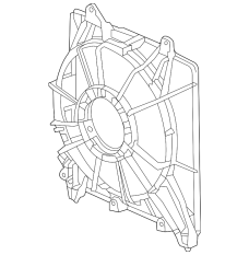 Дифузор вентилятора охолодження (19015-51B-H01)
