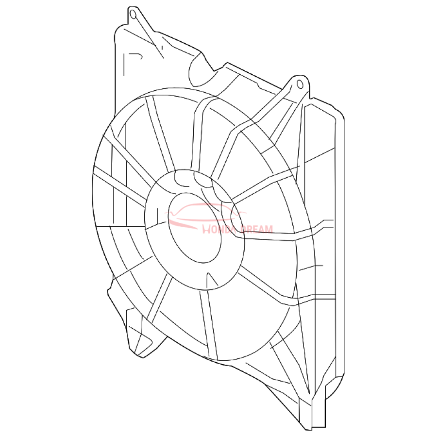Дифузор вентилятора охолодження (19015-5A2-A01) - 1