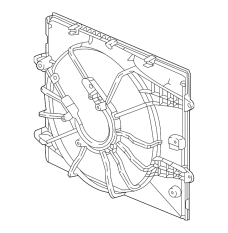 Дифузор вентилятора охолодження (19015-5BA-A01)