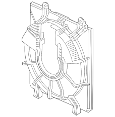 Дифузор вентилятора охолодження (19015-5WJ-A01)
