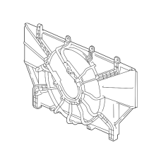 Дифузор вентилятора охолодження (19015-6C1-A01)